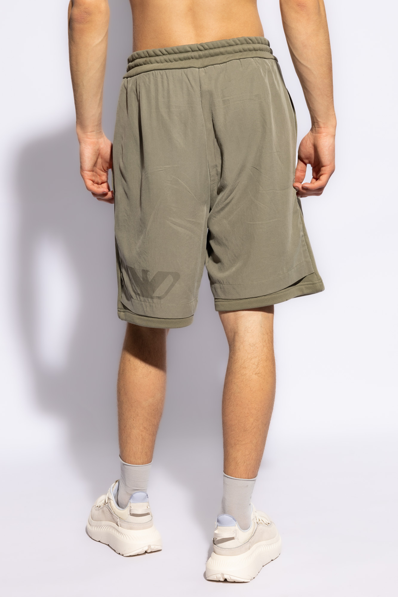 GenesinlifeShops Canada Green Cotton shorts Emporio Armani EA7